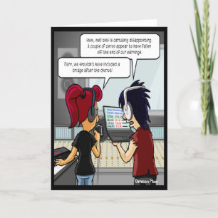 Musik Royals futtiga födelsedagskort Kort