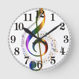 Musik runt rund klocka