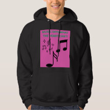 Musik säger vad hjärtan inte kan Hoodie