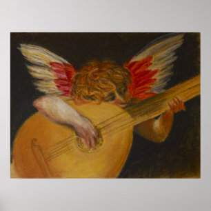 Musik sägs väl för att vara tal av änglar poster