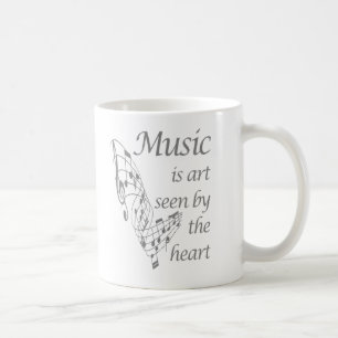 Musik ses av Hjärtinspirationsofferten Kaffemugg