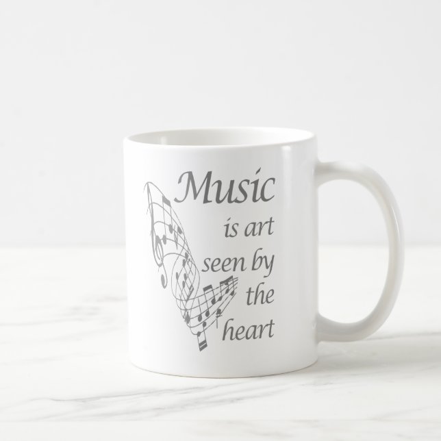 Musik ses av Hjärtinspirationsofferten Kaffemugg (Höger)