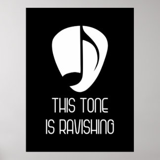 Musik som den här tonen ropar poster