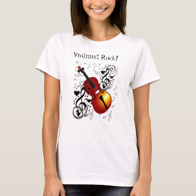 Musik som sten!_! t shirt (Framsida)