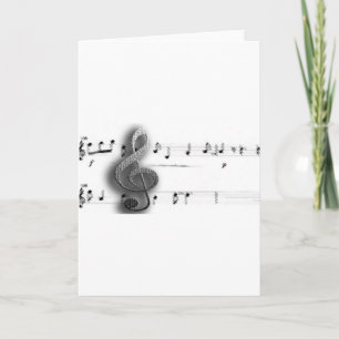Musik Stationary och Stickers! Anteckningskort