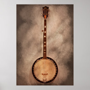 Musik - Sträng - Banjo Poster