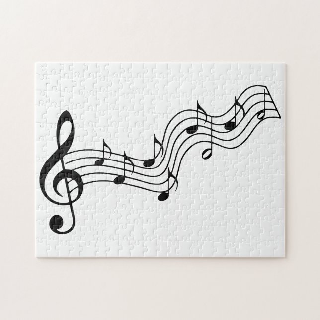 Musik - svåra utmaningar för städ Extreme Pussel (Horisontell)