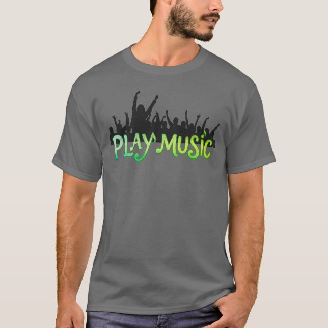 Musik T-Shirt (Framsida)