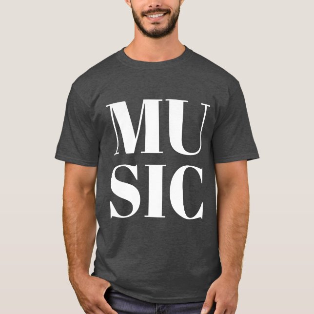 Musik T Shirt (Framsida)