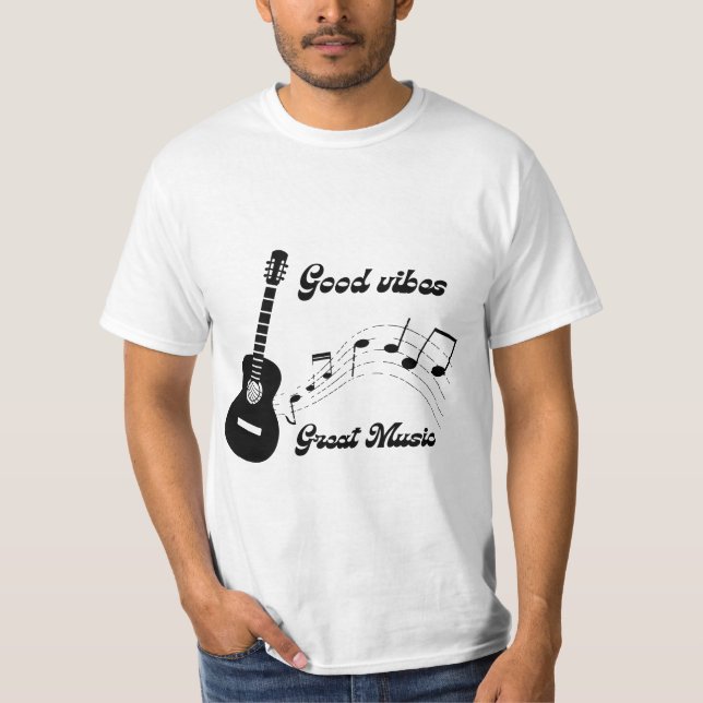 musik t shirt (Framsida)