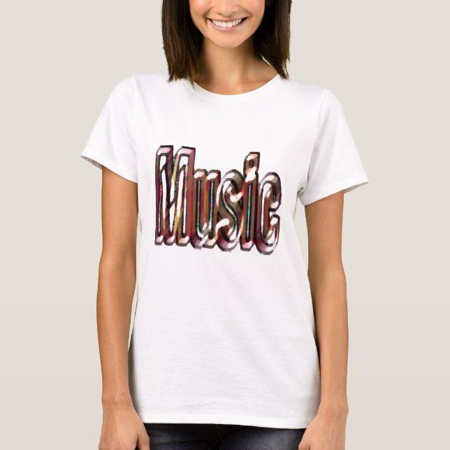 Musik T Shirt (Framsida)