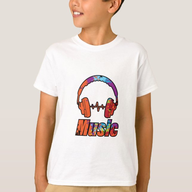 Musik T Shirt (Framsida)