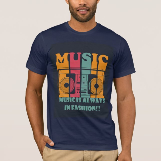 Musik T Shirt (Framsida)