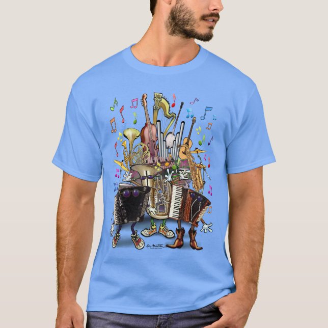 Musik T Shirt (Framsida)