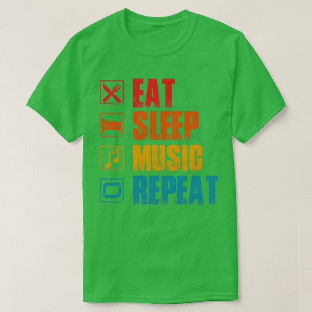 musik t shirt (Design framsida)