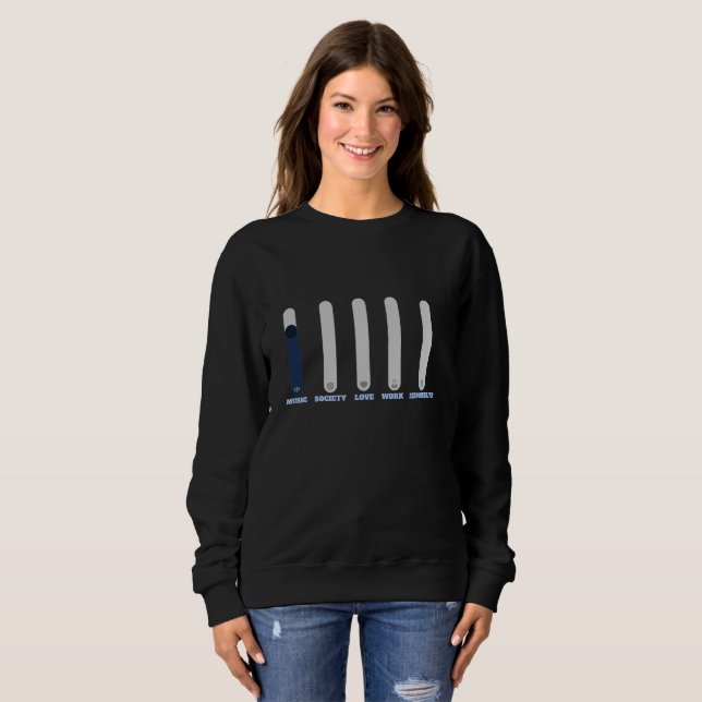 Musik. T Shirt (Hel framsida)