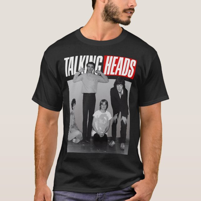 Musik - Talking Heads T Shirt (Framsida)