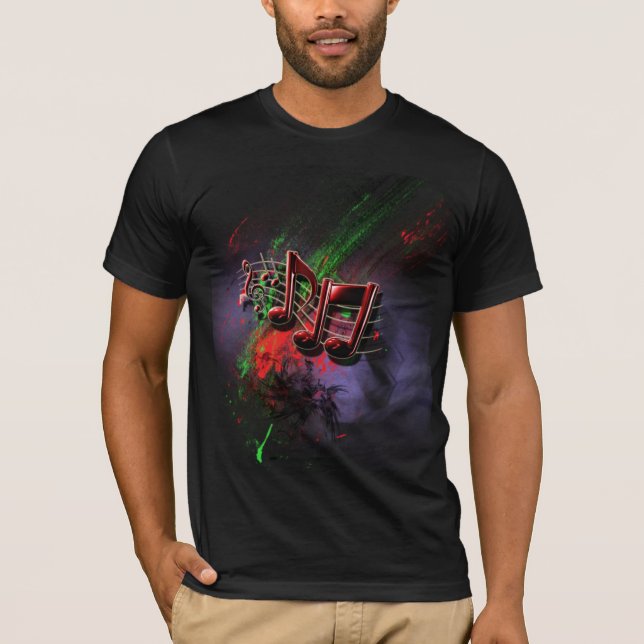 Musik Tee Shirt (Framsida)