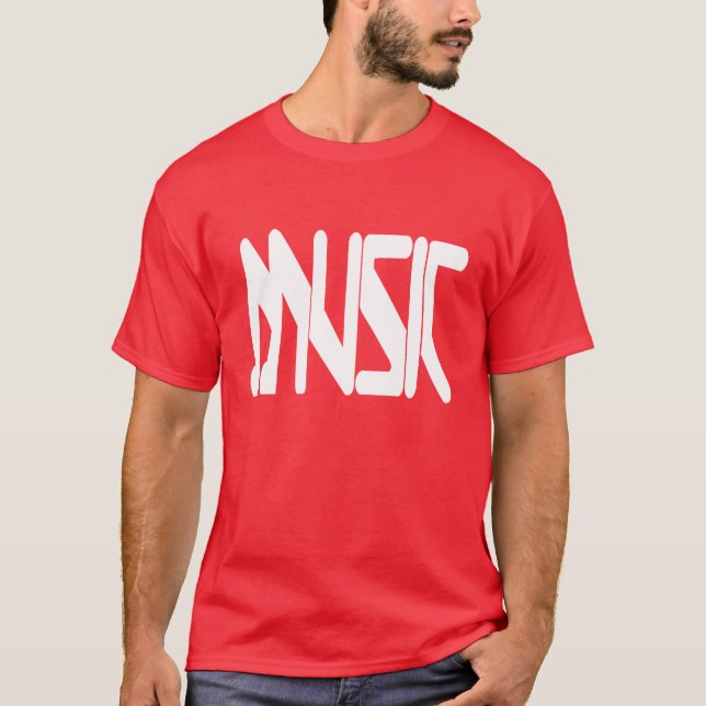 Musik Tee Shirt (Framsida)