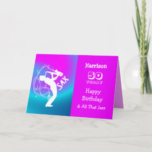 Musik - temat Grattis på födelsedagen-kort Kort