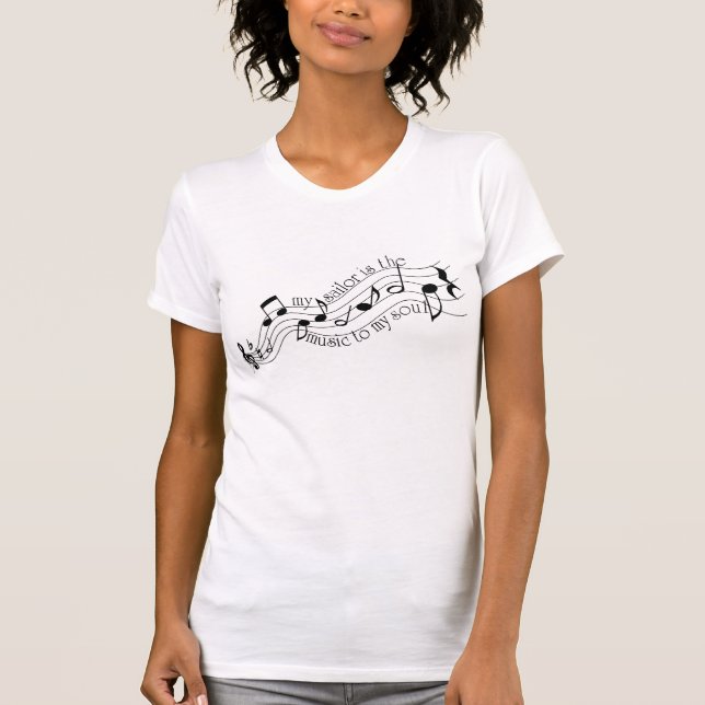 MUSIK TILL MIN SOUL, SJÖMAN T-SHIRT (Framsida)