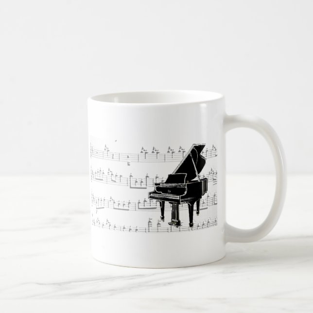 Musik till mitt öron kaffemugg (Höger)
