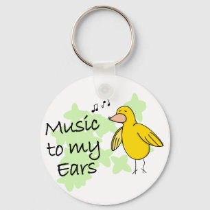 Musik till mitt öron Keychain Nyckelring