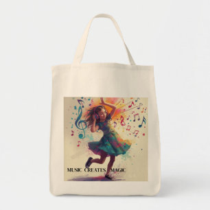 Musik Totebag Tygkasse