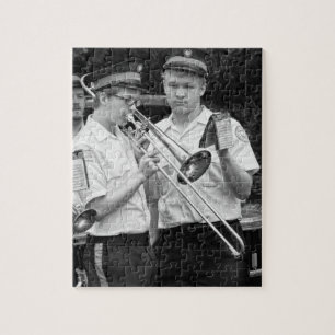 Musik - Trombon - En hjälpande hand Pussel