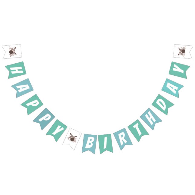 musik, trumman, födelsedag, BUNNING BANNER Vimplar (Alla)