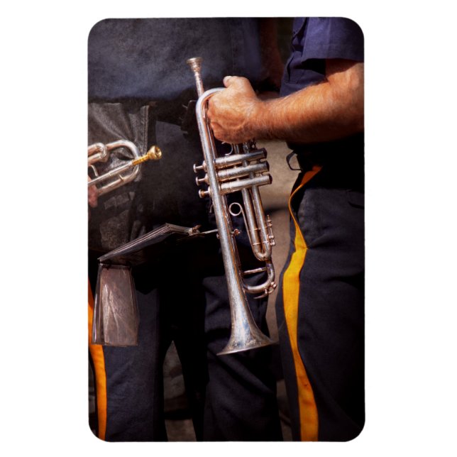 Musik - Trumpet - Polisens marscherande orkester Magnet (Vertikal)