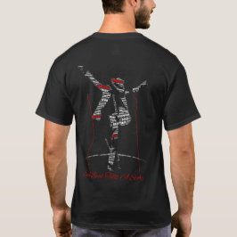 Musik Typografi Konst | Modern Musikälskare Design T Shirt