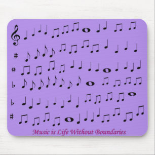 musik utan gränsmousepad musmatta