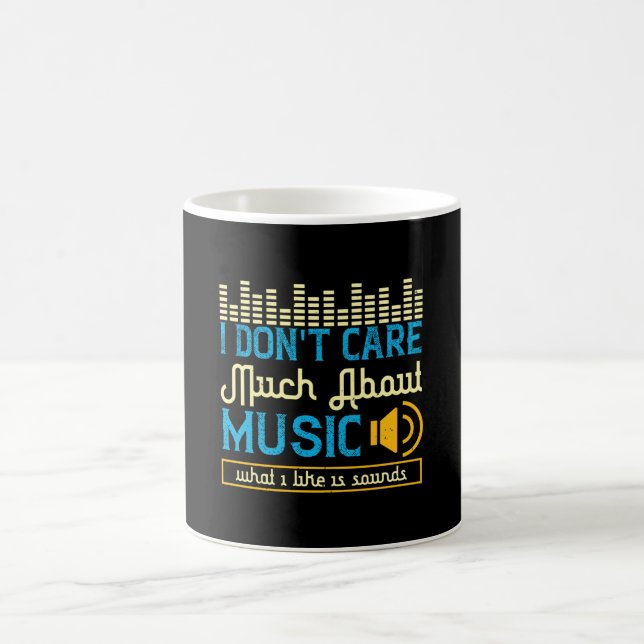 Musik - vad jag gillar är Ljud Kaffemugg (Center)