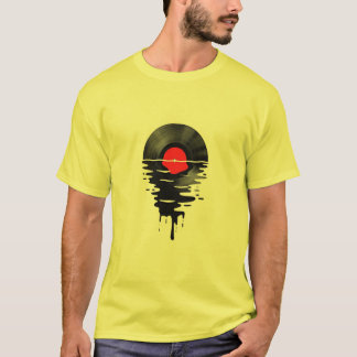 Musik vid solnedgång t shirt