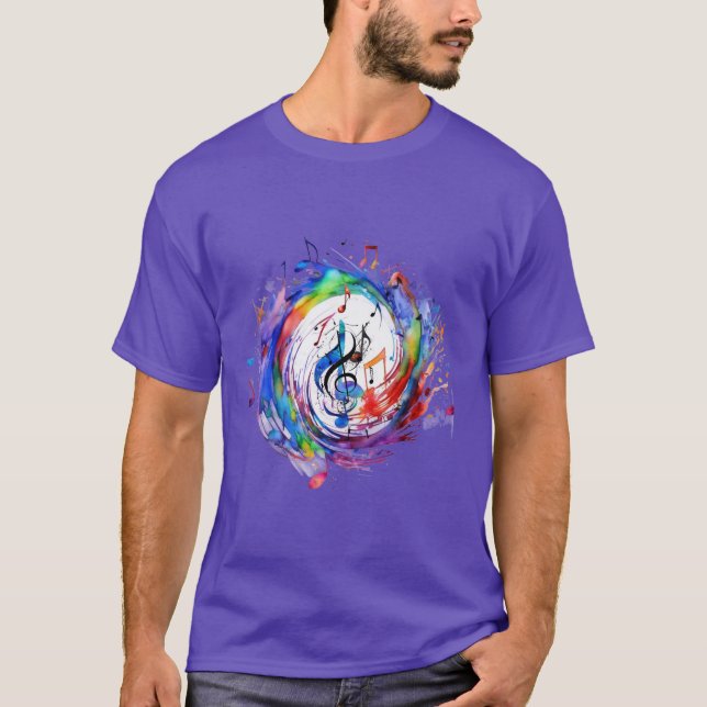 musik - Vortex T Shirt (Framsida)
