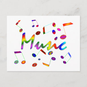 Musik Vykort