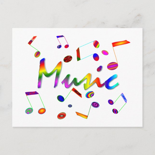 Musik Vykort (Framsida)
