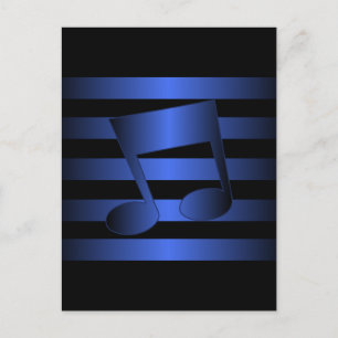 musik vykort