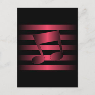 musik vykort