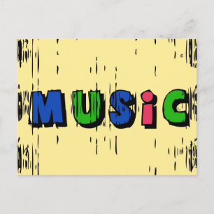 Musik Vykort