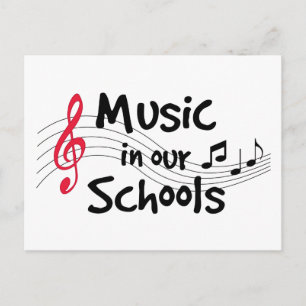 Musik vykort
