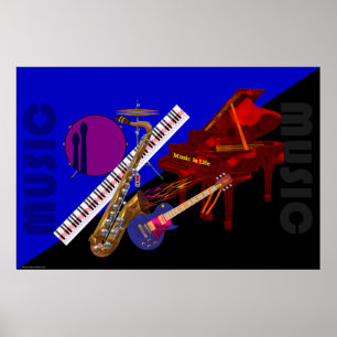 Musikaffisch Poster