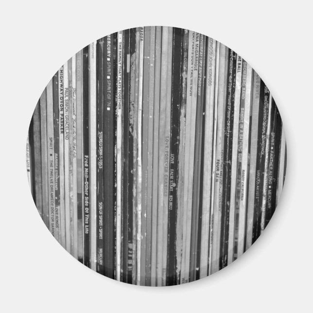 Musikalbum/LP:s magneter (Framsidan)