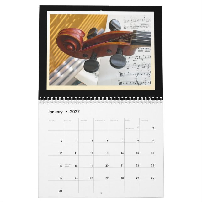 Musikalen 2015 instrumenterar kalendern kalender (Jan 2027)