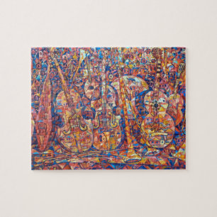 musikalen instrumenterar det svåra pussel