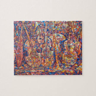 musikalen instrumenterar det svåra pussel