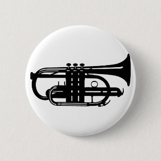 Musikalen instrumenterar kornetten - musiker knapp