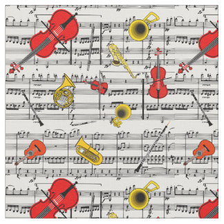 Musikalen instrumenterar tyg