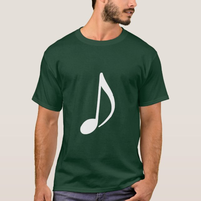 musikalen noterar tee shirt (Framsida)